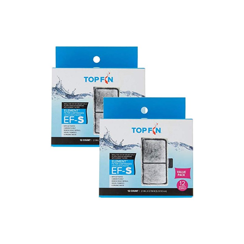 Top Fin EF-S Element Filter Cartridge Value Pack 12 Month