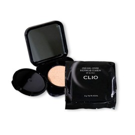 Clio Kill Cover Founwear Cushion Original+Refill - 21n Linen Original+Refill / 클리오 킬커버 파운웨어 쿠션 본품+리필 - 21n 리넨 본품+리필