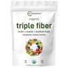 Micro Ingredients Organic Triple Fiber Powder, 2 lb | 3-in-1