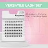 Ardell Extensiones de pestañas postizas pre-pegadas kit de extensiones de