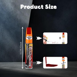 ASUBHA Touch Up Paint for Cars, Car Paint Scratch Repair, Two-In-One Car Touch Up Paint Fill Paint Pen, Automotive Car Paint Pen Quick & Easy Solution to Repair Minor Automotive Scratches