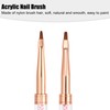 VOCOSTE Nail Art Brush, Nail Brush, Double Headed Crystal Handle,