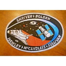 NASA 5" MISSION PATCH STS-31, DISCOVERY, HUBBLE LAUNCH, 1990, NEW WITHOUT TAG