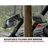 SAUTVS Center Rear View Mirror and Side Mirrors Kit for