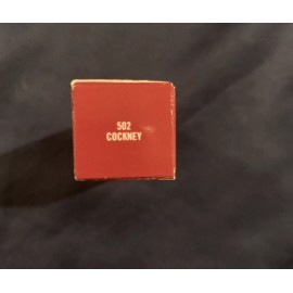 M·A·C MAC Luster Lipstick #502 Cockney 0.1 oz /3 g Full Size Brand New In Box