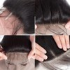 BW 1B ST Human Hair Closure 22 Inch