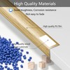 6 Pcs 49" Wall Corner Protector Trim, Oak Wood Grain