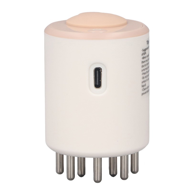 Electric Hair Massage Comb 15ml Capacity Vibration Scalp Applicator Comb