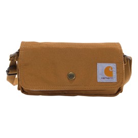 Carhartt Women's Bag, Carries Waist Pack with Removable Strap, Horizontal Crossbody Brown, One Size