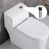 38mm Toilet Flush Button Adjustable Thread Diameter Dual Flush Toilet