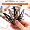 WILLBOND 30 Pieces 3.1 Inch Large Metal Snap Hair Clips