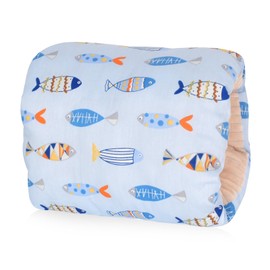 Small Nursing Pillow, Mini Nursing Pillow, Arm Nursing Pillow, Baby Nursing Pillow for Breastfeeding, Travel Nursing Pillow, Cotton Owls, Small Nursing Pillow for On the Go Suitable for Various