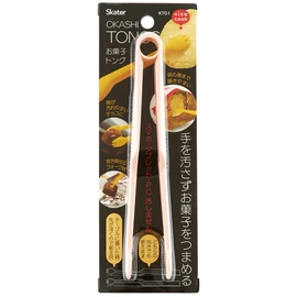 Skater (Skater) Tongs, No Hands Get Dirty, Dessert Tongs, Cherry Blossom, 6.5 inches, KTG1-A