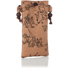 Maruzen Chouju Caricata/Brown Smartphone Accessories 1.4 x 0.6 x 7.3 inches (3.5 x 1.5 x 18.5 cm)