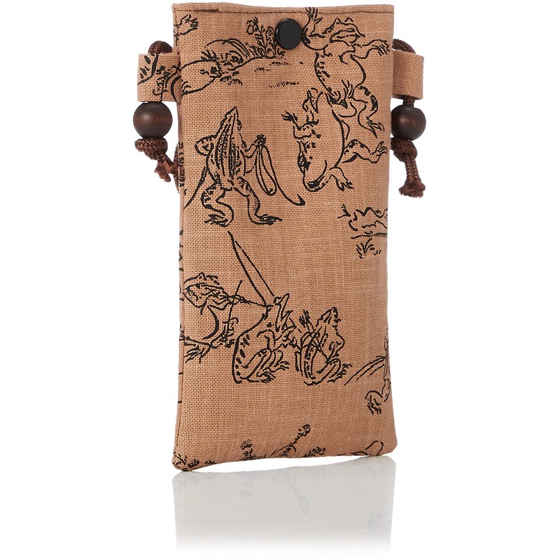 Maruzen Chouju Caricata/Brown Smartphone Accessories 1.4 x 0.6 x 7.3