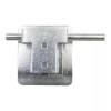 Chateau C-SSL-1 Heavy Shielded Slide Bolt Latch Flat Surface Mount
