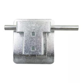 Chateau C-SSL-1 Heavy Shielded Slide Bolt Latch Flat Surface Mount Zinc Plated