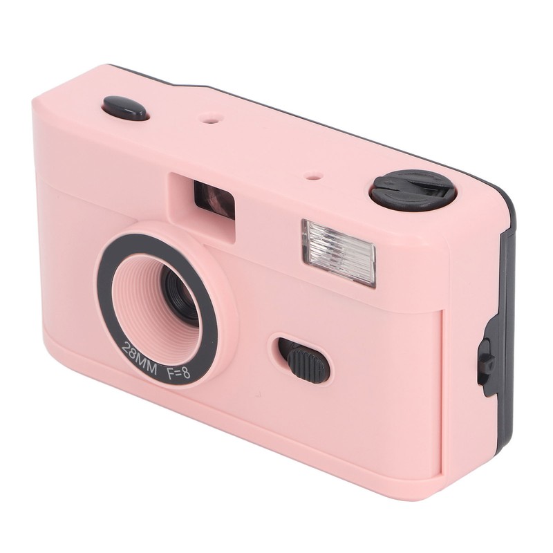 35MM Film Camera Reusable Lightweight Vintage Camera Built in Flash