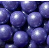 YANKEETRADERS Bright Purple Fruit Flavored Gumballs 1", 2 Pounds Bulk