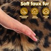 ShellKingdom Plush Novelty Animal Hat,3 in 1 Function Leopard Faux