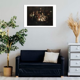 Spiffing Prints Joseph Wright - An Experiment on a Bird in an Air Pump - Medium - Semi Gloss - Unframed