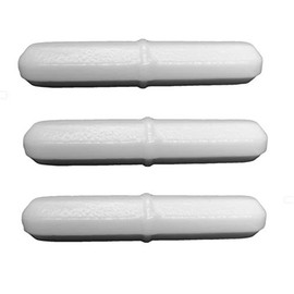 3-Pack 45mm Magnetic Stir Bar with Pivot Ring, Octagonal Shape – Ideal for Curved-Bottom Glassware, Lab-Grade PTFE