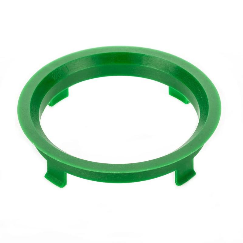 LST 4 x centring rings for alloy wheels, diameter 64.1