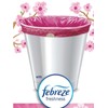 Odorshield Small Drawstring Trash Bags, 4 Gal, Pink, Cherry Blossom,