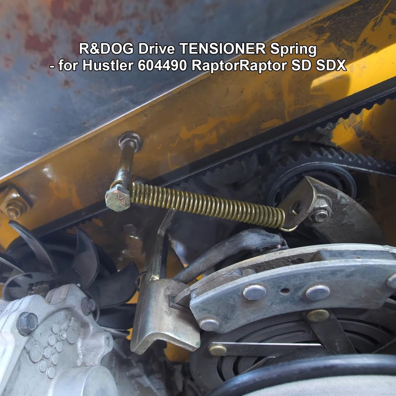 Drive Tensioner Spring Compatible with Hustler 604490 Raptor Raptor SD