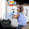 KENRONE Heart Metal Timer Lock, USB Rechargeable Timer Compact Padlock
