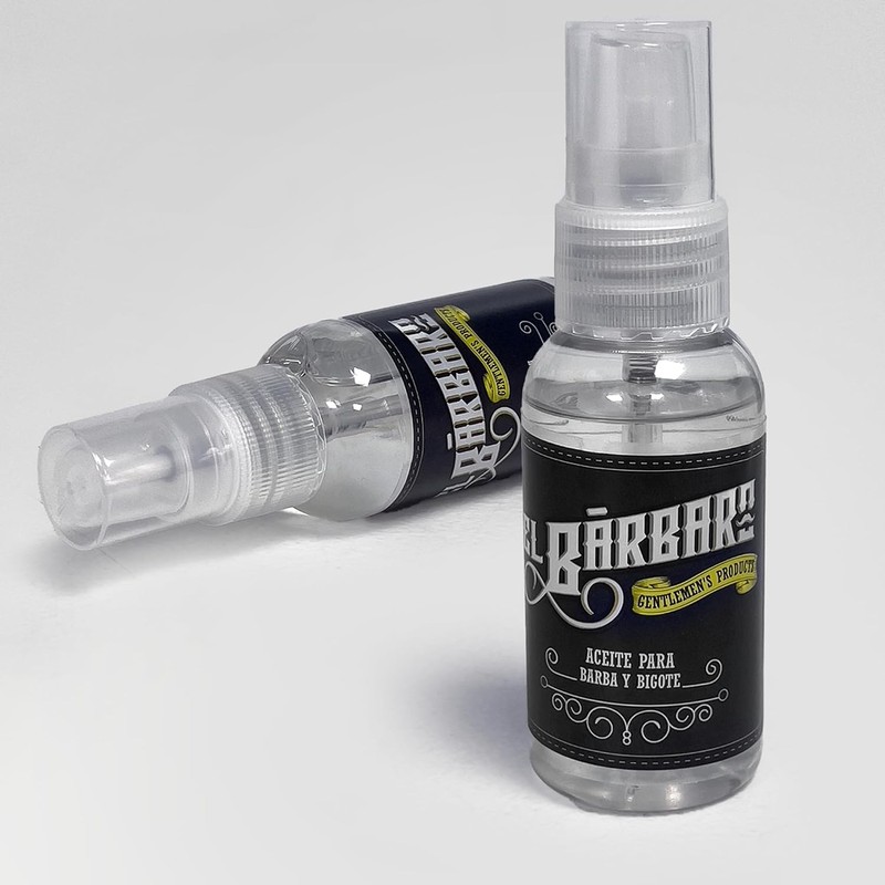 Aceite para Barba y Bigote, Con Aceite de Argán y