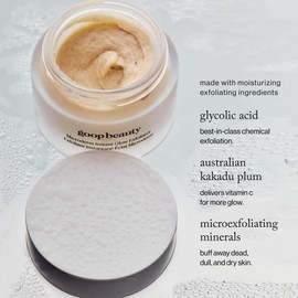 goop Beauty Microderm Exfoliator | Microdermabrasion Scrub to Smooth Textured Skin | Physical & Chemical Exfoliant | Micro-Exfoliating Minerals & Glycolic Acid | 1.7 fl oz