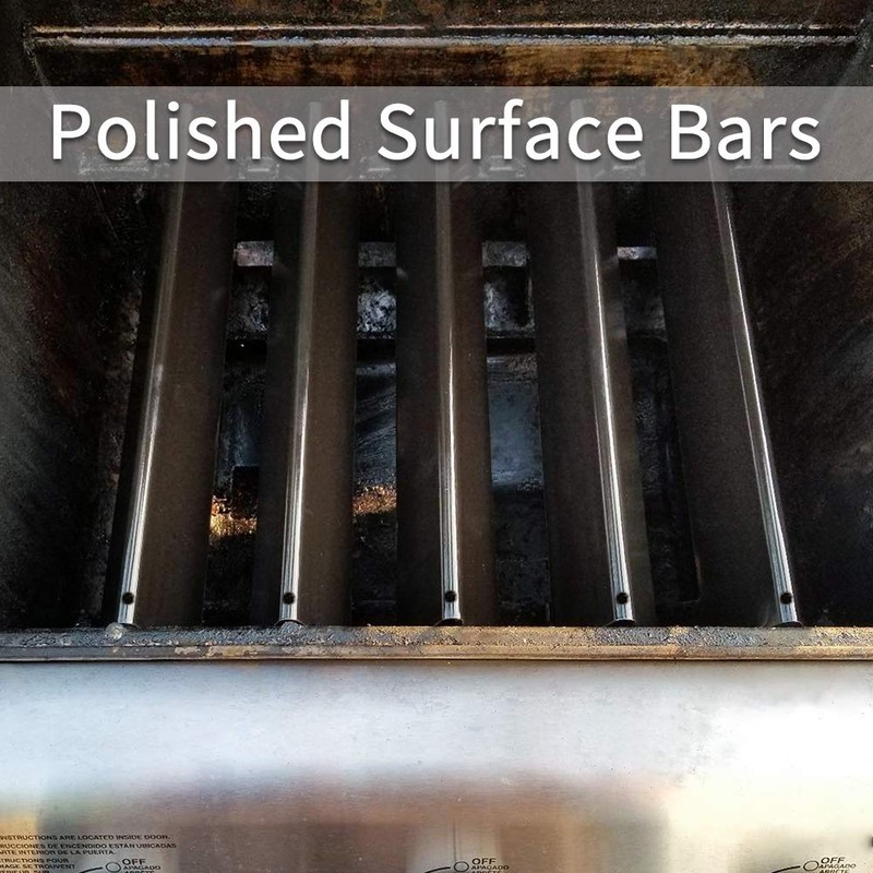 X Home 17.5" Heavier Flavorizer Bars Replacement with Front-Mounted Control,