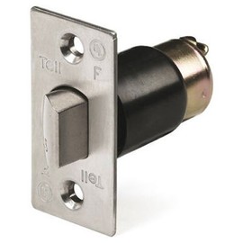 Tell Manufacturing CL100185 Backset Unguarded Cylindrical Latchbolt, 2-3/8"