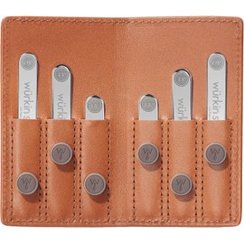Würkin Stiffs Surtido Power Stays - Juego de collar magnético para estancias de viaje, funda tipo portafolios de piel, regalo para hombres, visto en Shark Tank