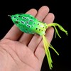IZTOSS 6PCS Fishing Lures Topwater Floating Weedless Frog Baits with