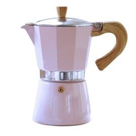 Gary Valenti VEZ006/IND/GREEN Venezia-Coffee Maker pink, 3 Tassen Espresso, Aluminium