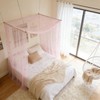Ingzy Canopy Bed Curtains for Montessori, House & Twin Beds