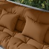Outsunny 59" Tufted Bench Cushions & Throw Pillows, 4 Piece