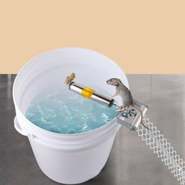 Mouse Trap Bucket Mice Rats Roller Trap Bucket Mousetrap Catcher for Indoor Outdoor