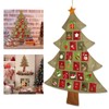 BESTONZON Advent Calendar Christmas Tree Countdown Calendar 64cm x 89cm