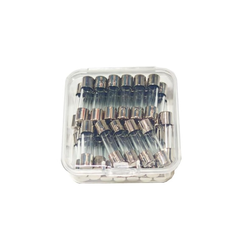 Generic 0.3A/300MA 250V Glass Quick Blow Fuses, 6*30mm (20 Pack)