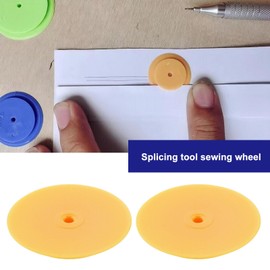 VGOL 8Pcs Seam Admission Marker Mix Size Sewing Wheel DIY Sewing Tracing Wheel for Sewing Machine Sewing Crafts DIY Embroidery (Random Color)