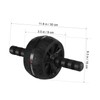 BESPORTBLE Ab Roller Wheel with Knee Pad Non Slip Abdominal
