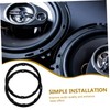 FELTECHELECTR 2pcs Robust Speaker Spacer Ring Durable Car Speaker Mounting