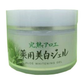Aloe Honpo Co., Ltd. Ripe Aloe Vera Medicated Whitening Gel, 3.5 oz (100 g), Quasi-drug