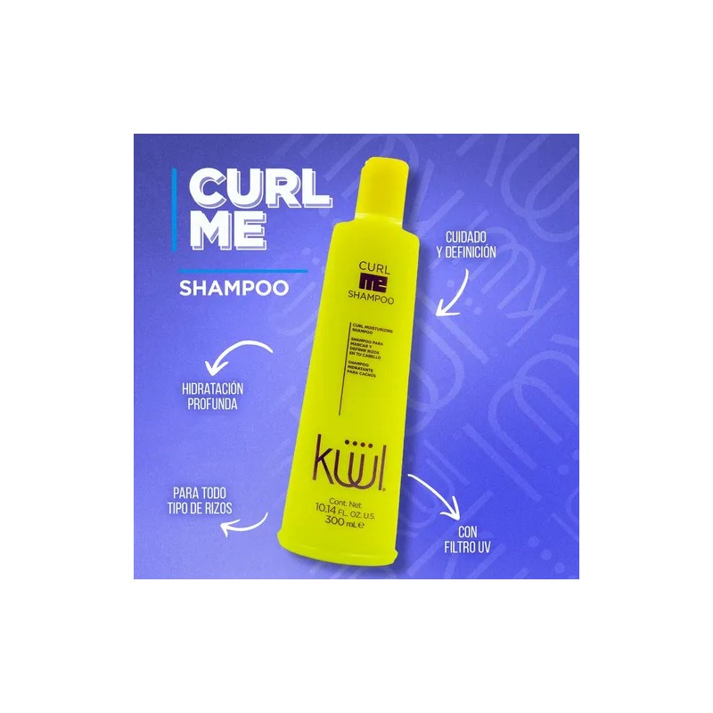 Kuul Curl Me Shampoo 300ml - 1 Pieza