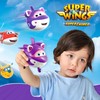 Super Wings - 5'' Transforming Supercharged Crystal Airplane Toys Action