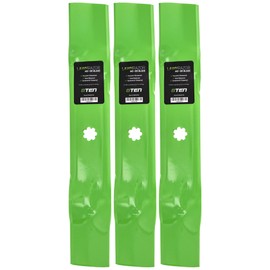 8TEN LawnRAZOR Blade Set for John Deere LA140 LA145 LA155 LA165 D140 48 Inch Deck GY20852 GX21784 AM141035 (Mulching)