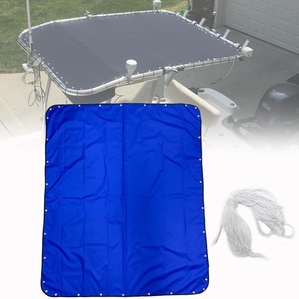 Boat T-Top Shade Canvas Cover Boat Center Console Bimini Shade
